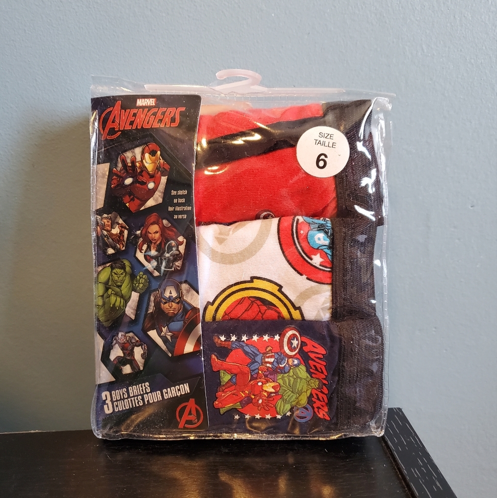 2/$16 New! Marvel Avengers underwear